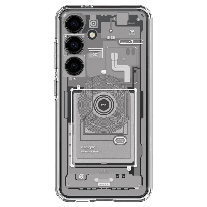 Bild 2, Spigen Spigen Galaxy S24 Skal Ultra Hybrid Zero One White
