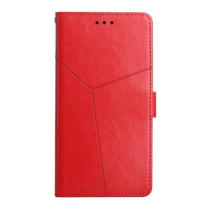 Bild 2,  Xiaomi 13 5G Fodral Y-Design Läder Röd