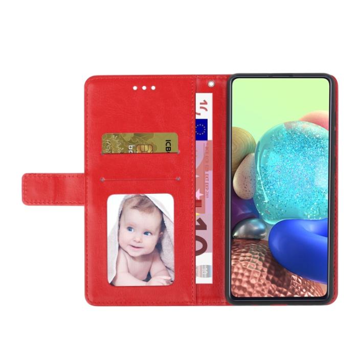 Bild 4,  Xiaomi 13 5G Fodral Y-Design Läder Röd