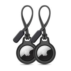 Tech-Protect Tech-Protect Apple AirTag 2/1 2-PACK H&aring;llare Rough Chain Svart