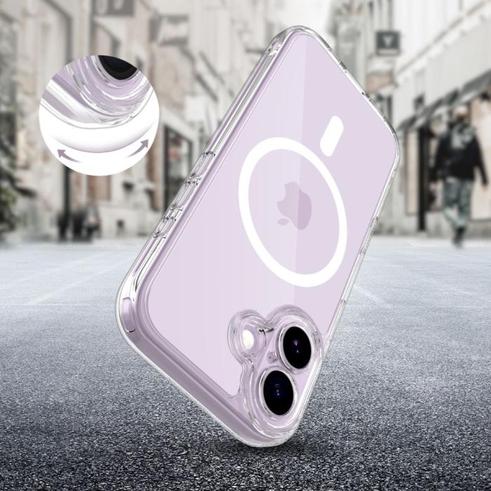 Bild 6, Tech-Protect Tech-Protect iPhone 17 Skal MagSafe MagPeak Clear