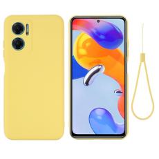  Xiaomi Redmi 10 5G Skal Liquid Silikon Gul