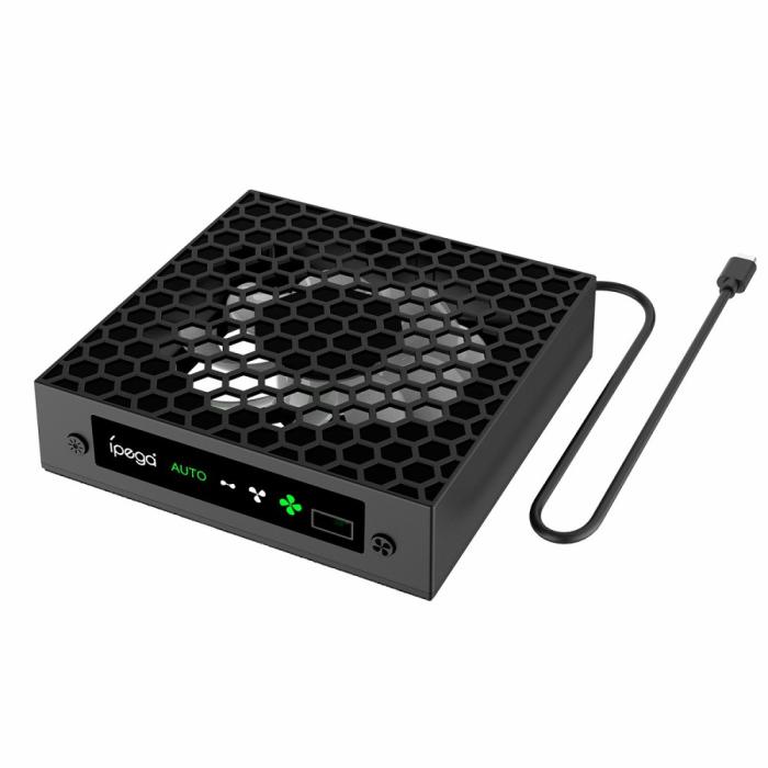 Bild 4, iPega iPega Automatisk Kylfäkt Med Laddare För Xbox X RGB Svart
