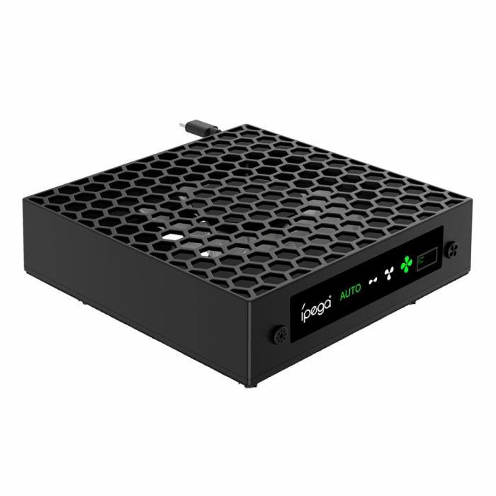 Bild 5, iPega iPega Automatisk Kylfäkt Med Laddare För Xbox X RGB Svart