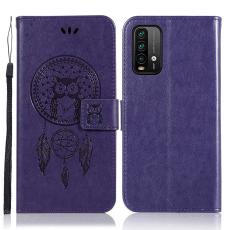  Xiaomi Redmi 9T - Dream Catcher L&auml;der Fodral - Lila