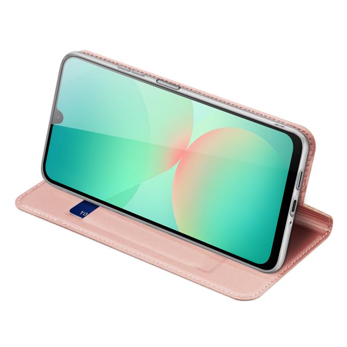 Bild 4, DUX DUCIS DUX DUCIS Samsung Galaxy A27 5G Fodral Skin Pro Läder Roséguld