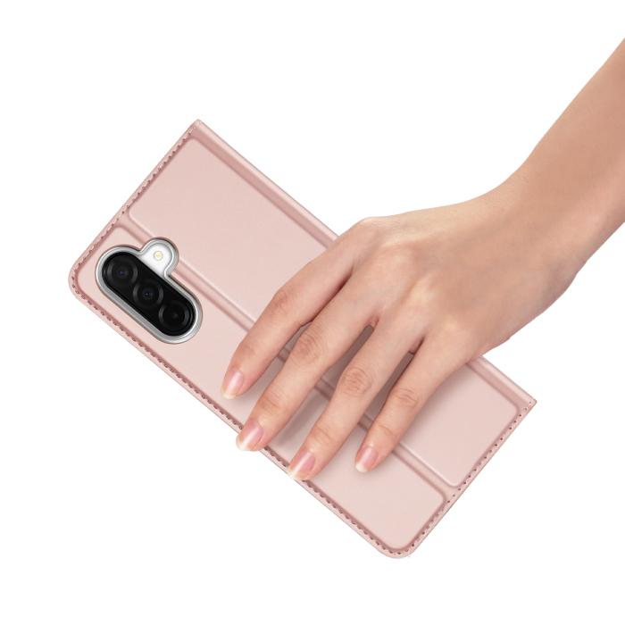 Bild 5, DUX DUCIS DUX DUCIS Samsung Galaxy A27 5G Fodral Skin Pro Läder Roséguld