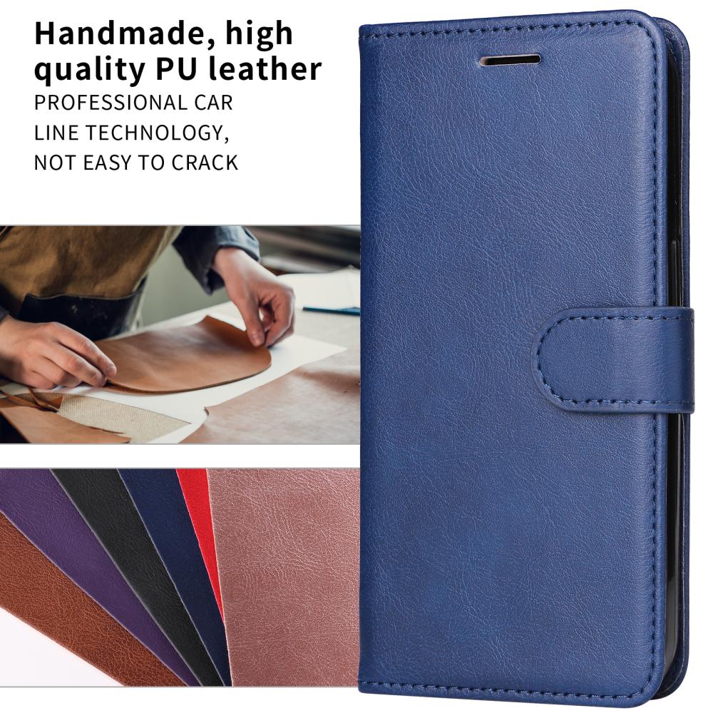  Motorola Moto G86 Power / G86 5G Fodral Läder Blå
