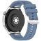  Klockarmband 22 mm Quick Release Silikon Blå