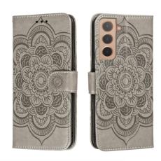  Samsung Galaxy S22 Fodral Sun Mandala L&auml;der Gr&aring;