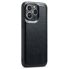 DG.MING DG.MING iPhone 14 Pro Max Skal L&auml;der Glitter Svart