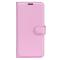  Xiaomi Redmi Note 12 4G Fodral Litchi Läder Ljus Rosa