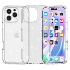  iPhone 16 Pro Skal Glitter Transparent