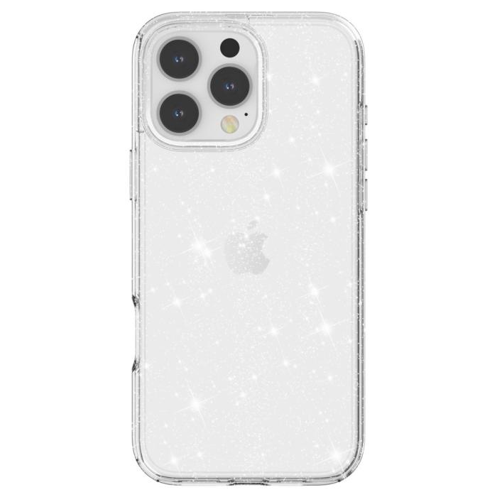 Bild 3,  iPhone 16 Pro Skal Glitter Transparent