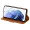  Samsung Galaxy S23 Plus Fodral Multifunktionell Brun