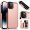  iPhone 14 Pro Skal Med Kortfack Roséguld