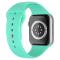ColorPop Apple Watch 42/44/45/46/49 mm Silikon Armband (S/M) Mintgrön