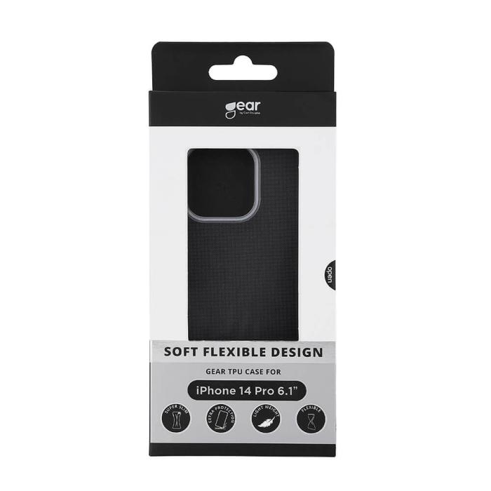 Bild 2, Gear GEAR iPhone 14 Pro Skal TPU Transparent