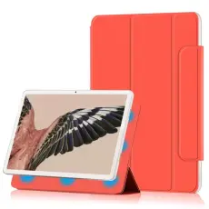  Google Pixel Tablet Fodral 2in1 Magnet Tri-Fold Orange