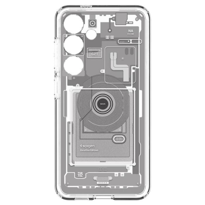 Bild 3, Spigen Spigen Galaxy S24 Skal Ultra Hybrid Zero One White