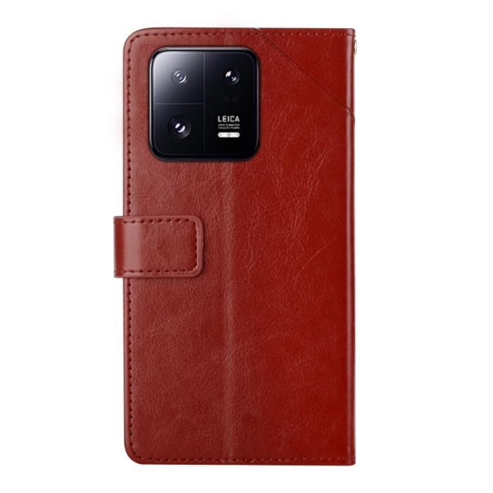 Bild 3,  Xiaomi 13 5G Fodral Y-Design Läder Brun