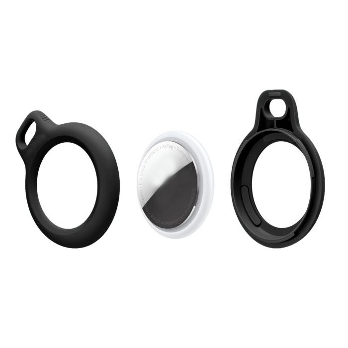 Bild 3, Tech-Protect Tech-Protect Apple AirTag 2/1 2-PACK Hållare Rough Chain Svart