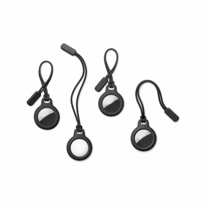 Bild 5, Tech-Protect Tech-Protect Apple AirTag 2/1 2-PACK Hållare Rough Chain Svart