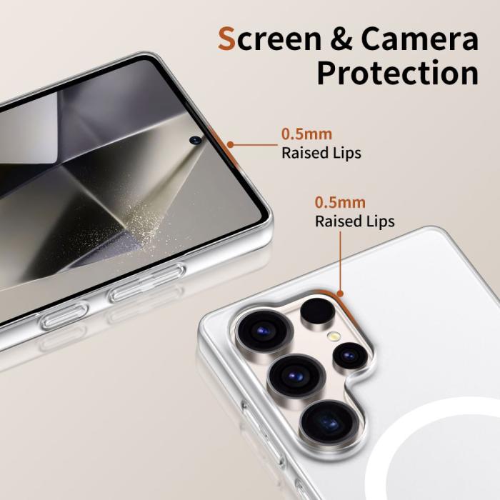 Bild 3, Tech-Protect Tech-Protect Galaxy S25 Ultra Skal MagSafe MagSlim Matt Vit