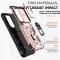  Samsung Galaxy S25 Plus Skal Hybrid Ring CamShield Roséguld