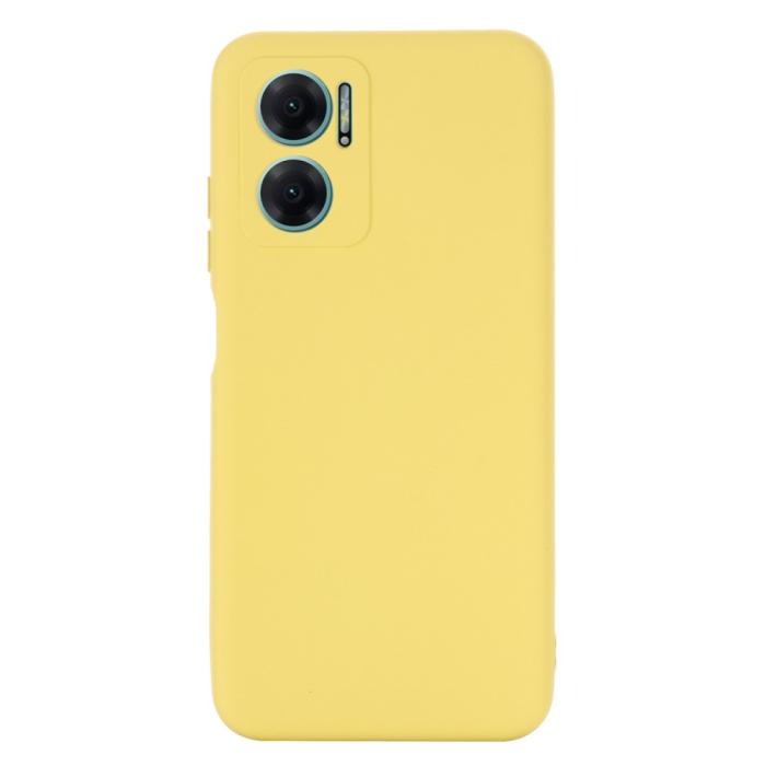 Bild 3,  Xiaomi Redmi 10 5G Skal Liquid Silikon Gul