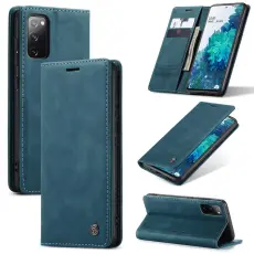 CASEME Samsung Galaxy S20 FE - CASEME Retro Fodral - Bl&aring;