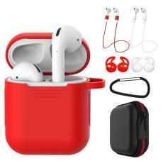  Komplett paket f&ouml;r dina AirPods - R&ouml;d