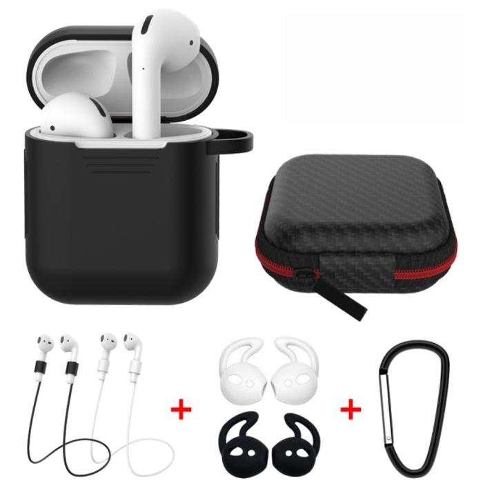 Bild 2,  Komplett paket för dina AirPods - Svart