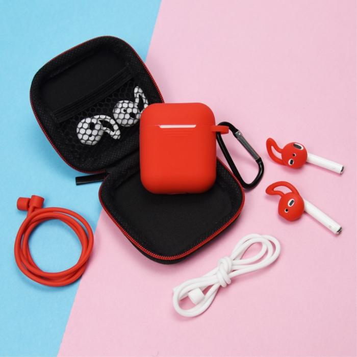 Bild 4,  Komplett paket för dina AirPods - Svart