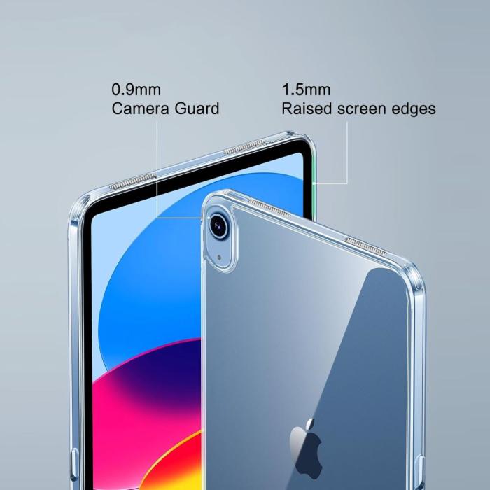Bild 6, Tech-Protect Tech-Protect iPad 11 2025 / 10.9 2022 Skal FlexAir Hybrid Transparent