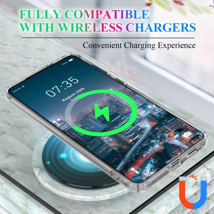 Bild 6,  Samsung Galaxy S25 Edge Skal MagSafe Hybrid Transparent