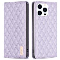  iPhone 16 Pro Max Fodral Diamond Flip Lila