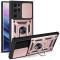 Samsung Galaxy S22 Ultra Skal CamShield Hybrid Ring Roséguld