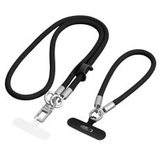 Tech-Protect Tech-Protect Mobilsn&ouml;re CrossBody & Wrist Rope Svart