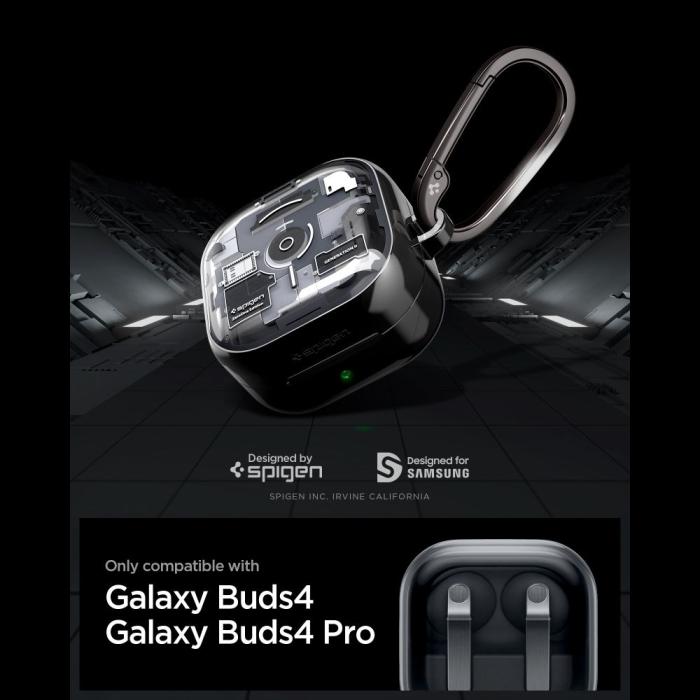 Bild 6, Spigen Spigen Galaxy Buds 4/4 Pro Skal Ultra Hybrid Zero One Svart