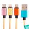 Squishmallows Squishmallows Laddningskabel 1,2m 3in1 USB-C/Micro/Lightning Leonard