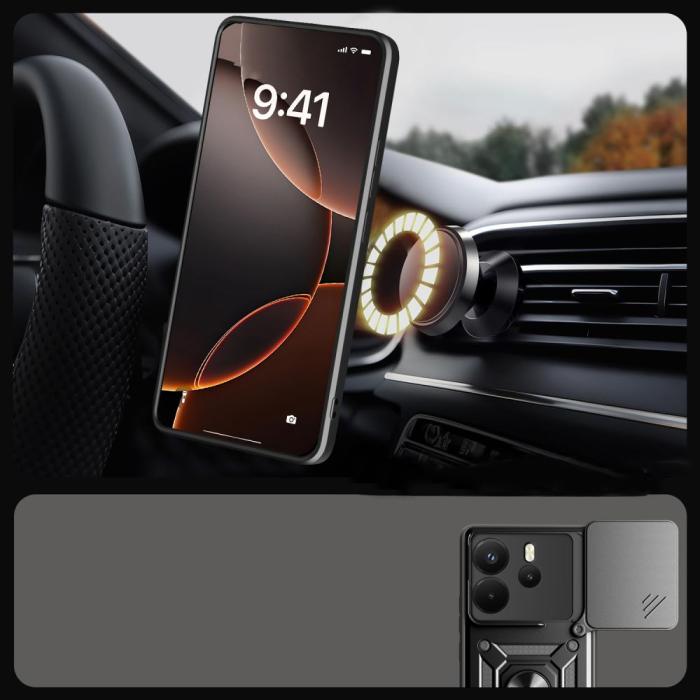 Bild 4, Tech-Protect Tech-Protect Xiaomi Redmi Note 14 4G Skal CamShield Pro Svart