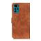 KHAZNEH KHAZNEH Motorola Moto G22 Fodral Retro Brun