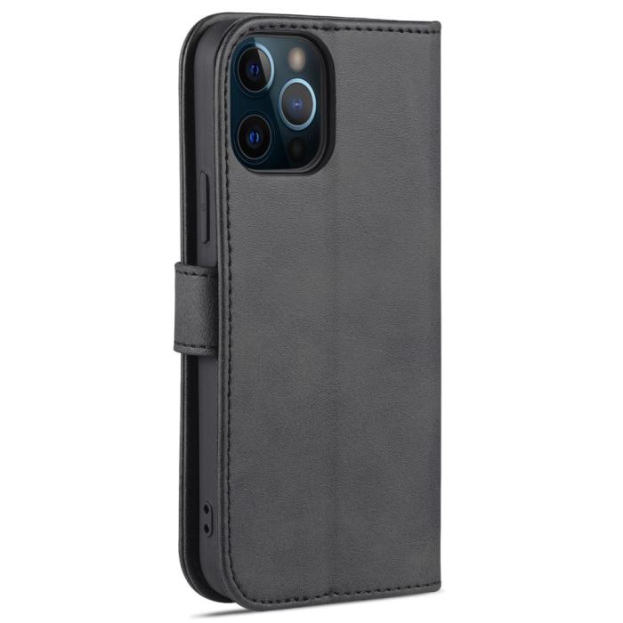 Bild 3, AZNS AZNS iPhone 13 Fodral Läder Svart