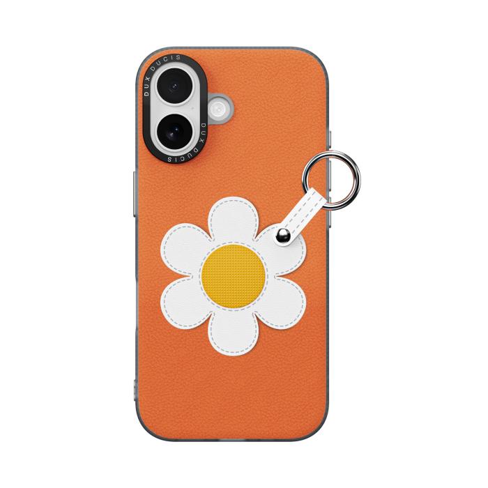 Bild 2, DUX DUCIS DUX DUCIS iPhone 17 Skal PU-Läder Prästkrage Orange