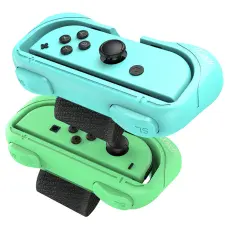 iPega iPega 2-PACK Armband Med F&auml;ste F&ouml;r Joy-Con Gr&ouml;n/Bl&aring;