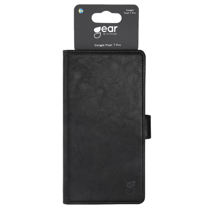 Bild 2, Gear GEAR Google Pixel 7 Pro Fodral Läder Svart