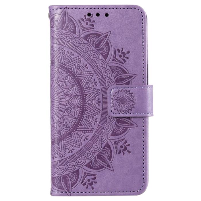 Bild 5,  Sony Xperia 10 VI Mandala Läder Fodral Lila