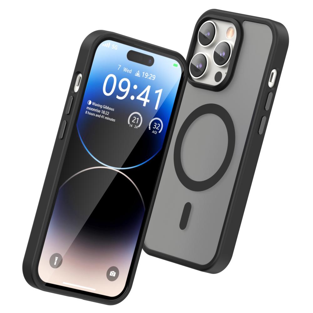 ColorPop ColorPop iPhone 14 Pro Skal CH MagSafe Matt Svart