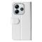  Xiaomi Redmi Note 14 4G Fodral Crazy Horse Läder Vit